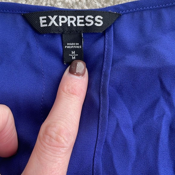 Express royal blue tank size medium - Picture 2 of 3